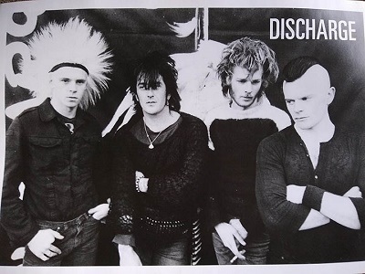 DISCHARGE / 1983 PHOTO オフィシャル・ポスター!! ラストストック 
