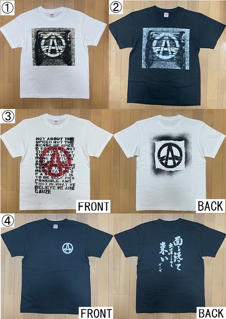 GAUZE バンドTシャツ