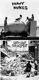 HEAVY NUKES // EARTH CRUST DISPLACEMENT/SPLIT (LTD.300 BLACK)