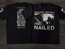 DEVIATED INSTINCT/NAILED T-SHIRT(BLACK)