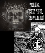 WARWOUND // TIED DOWN/SPLIT (LTD.300)