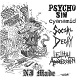 PSYCHO SIN // CYANAMID // SOCIAL DECAY // LETHAL AGGRESSION/NJ MADE (LTD.150 BLACK)