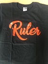 Ruler/T-SHIRT (BLACK)