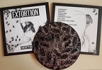 EXTORTION/SEETHING (LTD.100 SILVER INK/12インチ)