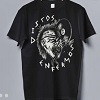 DISCOS ENFERMOS/T-SHIRT (新デザインロゴ・黒)