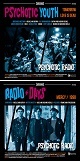 PSYCHOTIC YOUTH // RADIO DAYS/PSYCHOTIC RADIO - SPLIT (LTD.400)