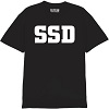 SSD/LOGO T-SHIRT (WHITE PRINT)