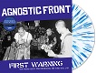 AGNOSTIC FRONT/FIRST WARNING - THE 'UNITED BLOOD' ERA RECORDINGS 1983 (LTD.250 SPLATTER)