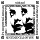 SENTIMENTAL OF YOU / with me!/between you and me e.p -Ltd 300-