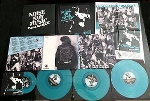 DISCHARGE/NOISE NOT MUSIC (LTD.180 DIE HARD ELECTRIC BLUE)